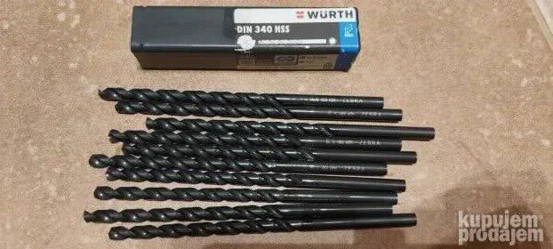 Wurth Burgija produžena DIN 340 HSS fi 6.5mm