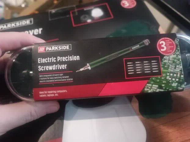 Parkside Elektricni Odvijac Srafciger za Finu Mehaniku