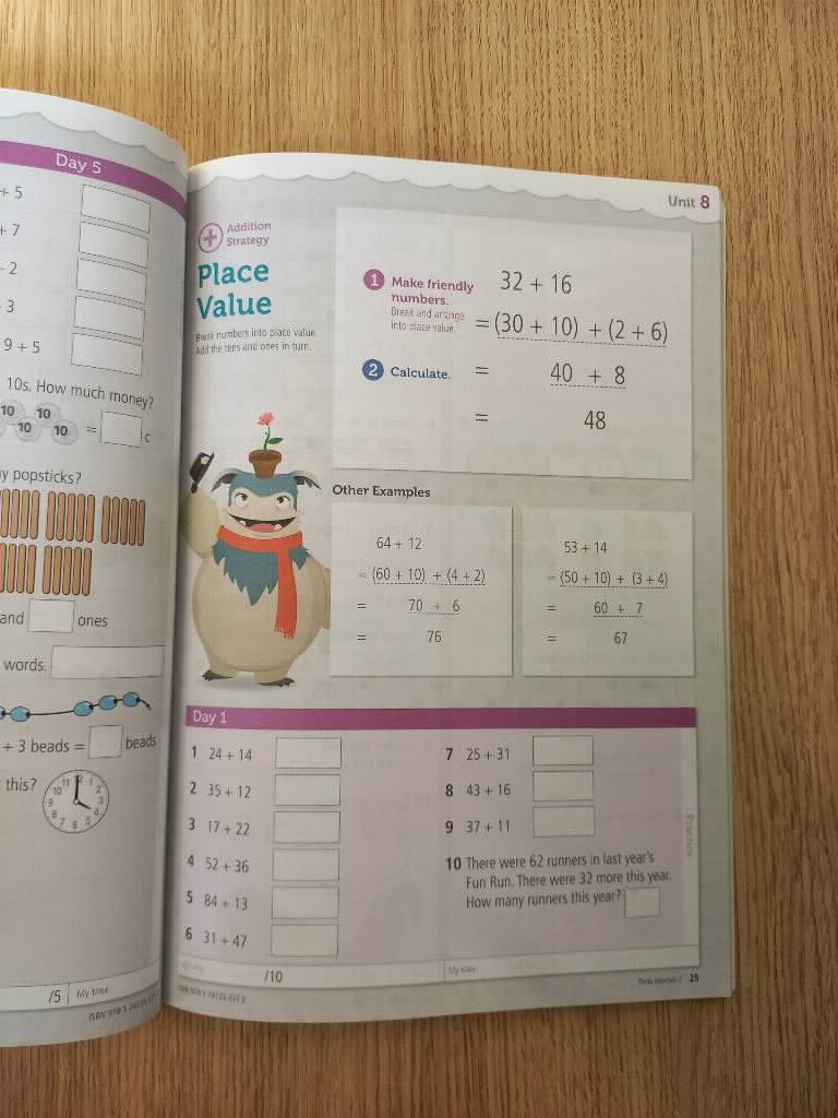 Think Mentals 2 childrens book