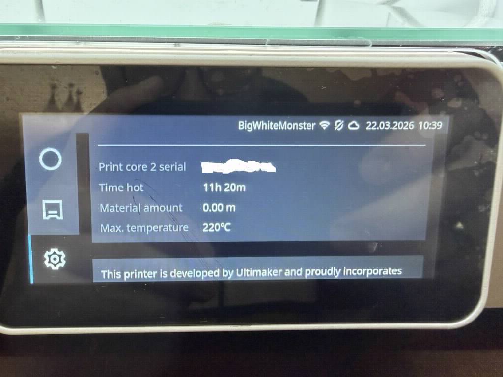 Ultimaker S3 – KAO NOV (Samo 10 dana rada) + Filament + oprema