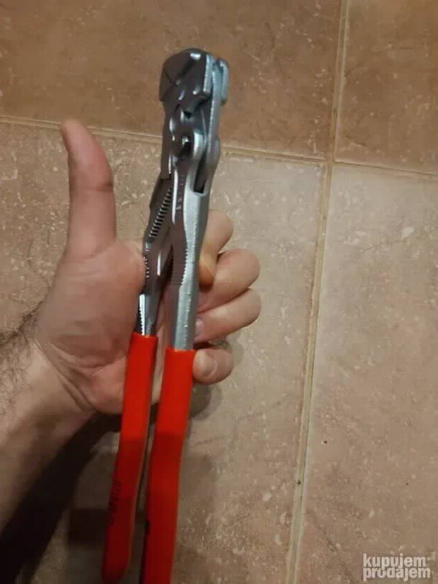 Knipex klešta ključ stelujuca klizna 300mm 86 03 300