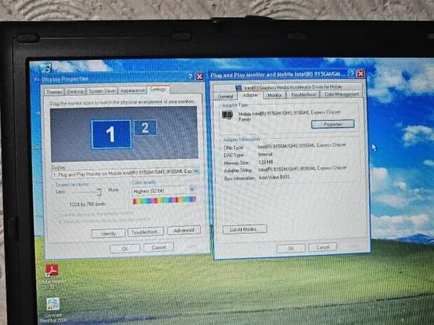 RETRO Dell D410 + cd Windows XP Pentium M 2gb 80gb