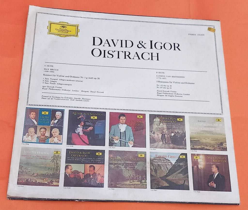 David & Igor Oistrach – Violin Concertos  