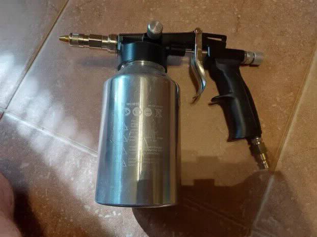 Wurth pistolj pod pritiskom za vosak zastitu vozila