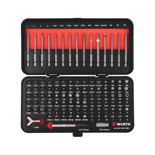 Wurth Zebra Set bitova + sigurnosnih bitova 105 dela