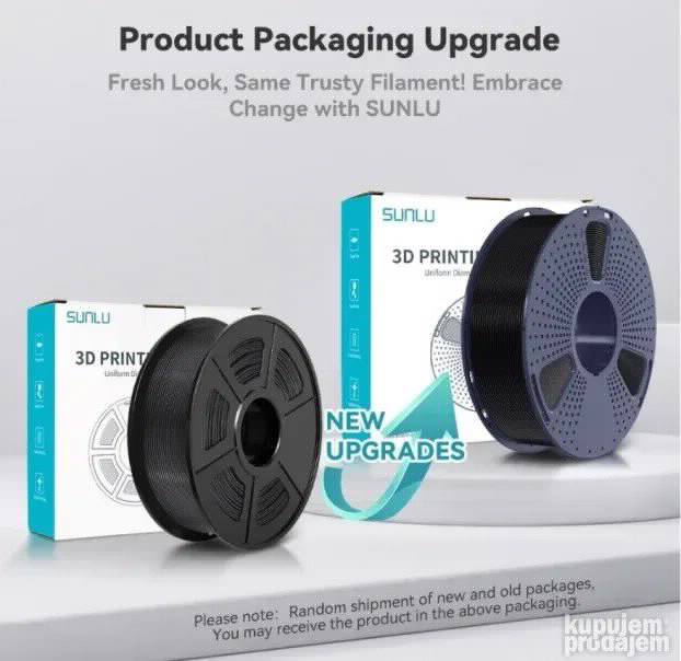 SUNLU Filamenti za 3D štampu  PLA / ABS / PETG  1kg