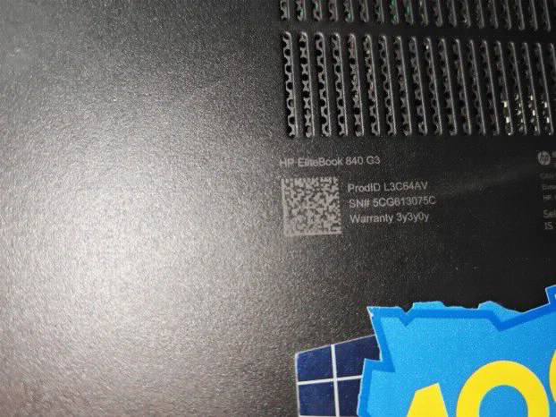 HP Elitebook 840 G3 i5 6gen 4gb 128ssd