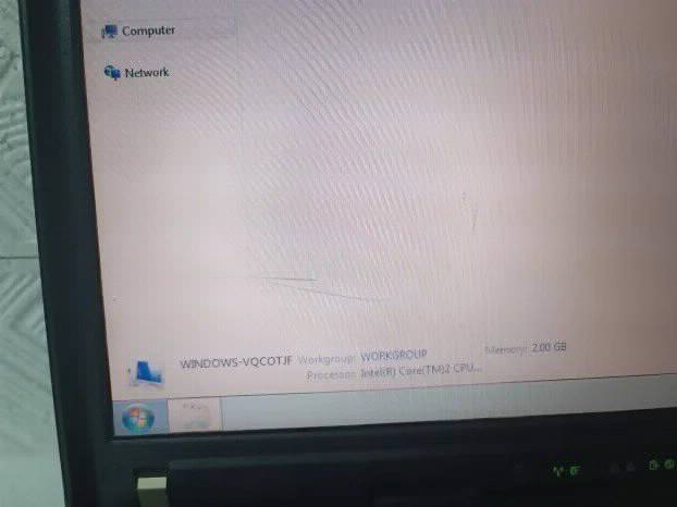Lenovo R60 T5600 2gb 80gb disk 15inch