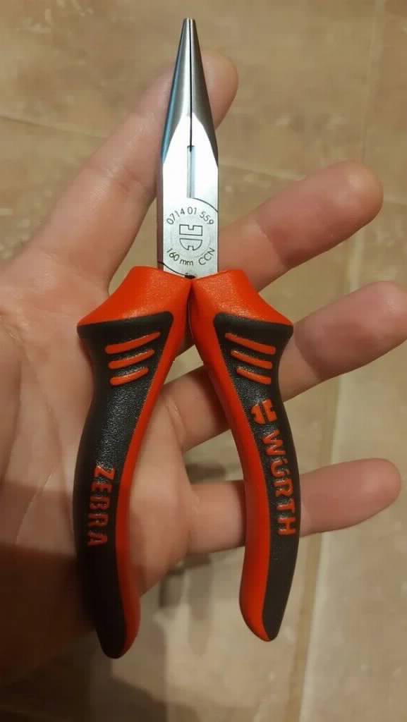 Wurth Zebra Knipex spic klesta prava 160 mm