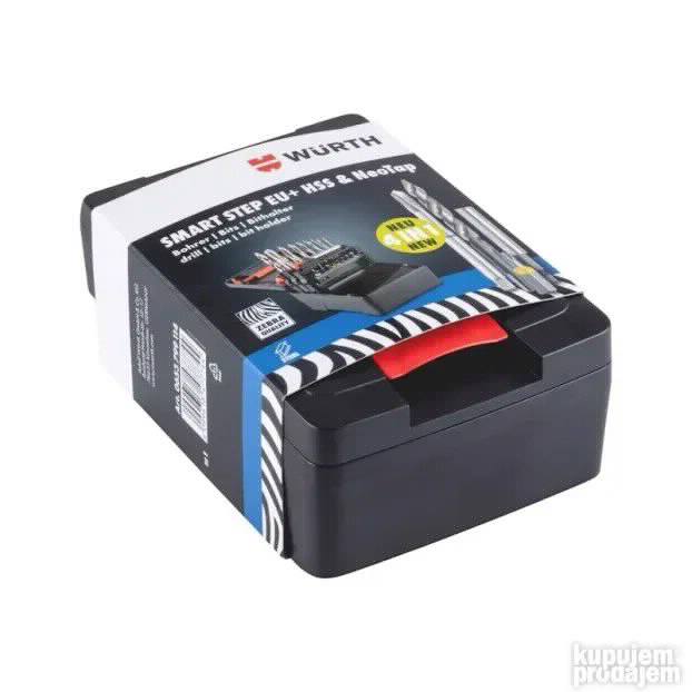 Wurth Zebra set masinskih ureznica bitova M3-M12 Form D