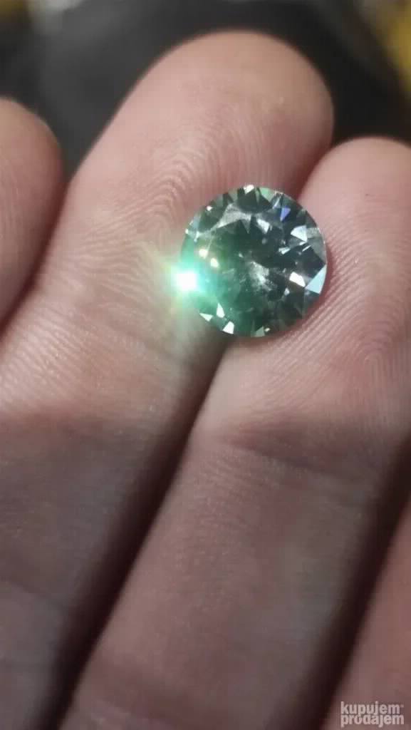 TOP Mojsanit Dijamant 11mm - 5CT ! (STIGLO)
