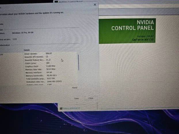 Acer i5 8gen 6gb ssd + Hdd 2gpu