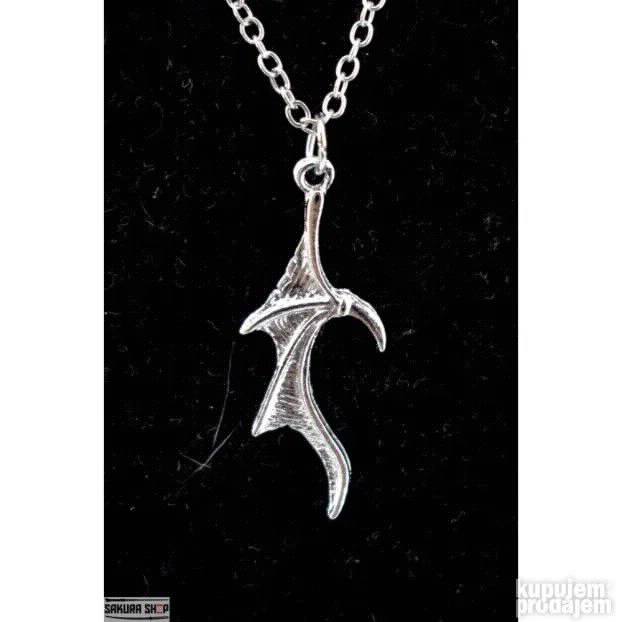 Demon Wing Goth MATCHING ogrlice (N113)