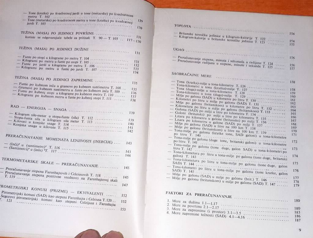 Jedinice mera i njihovo preračunavanje