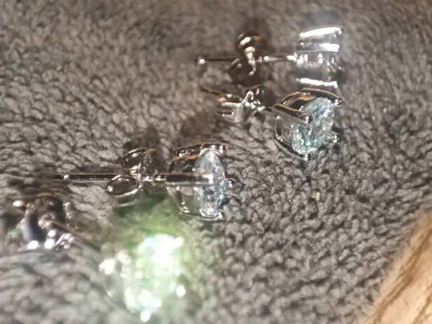 S925 Mindjuse s Mojsanit Dijamantima 5mm/0,5CT