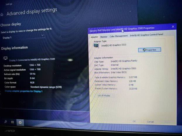 Ideapad 100 15.6 i5 5gen 6gb 128ssd