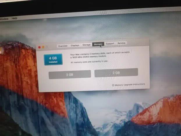 Macbook Pro 15inch i7 4gb 500gb El capitan