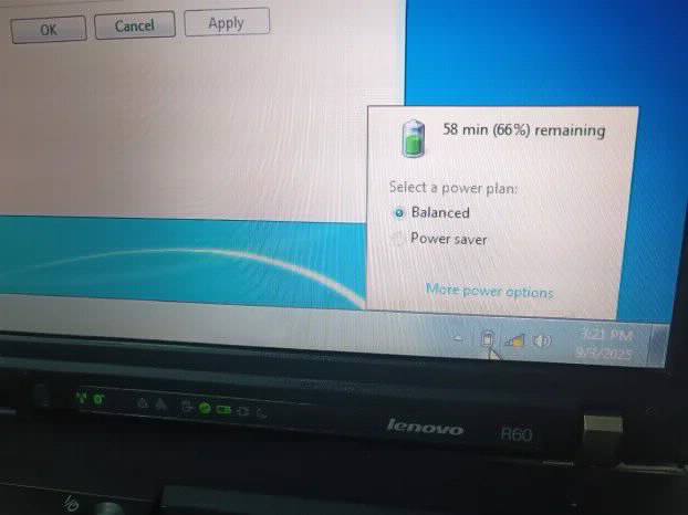 Lenovo R60 T5600 2gb 80gb disk 15inch