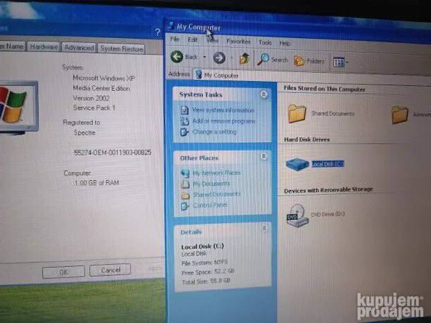 RETRO Ibm t41 pentium 4 1gbram 60gb lpt port