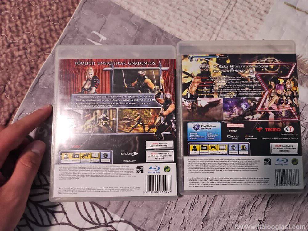 Ninja Gaiden 1 i 2 PS3