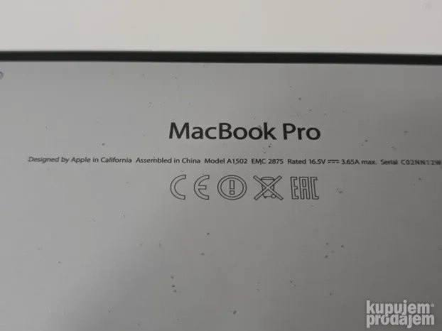 Macbook Pro i7 16gb 128ssd 13inch