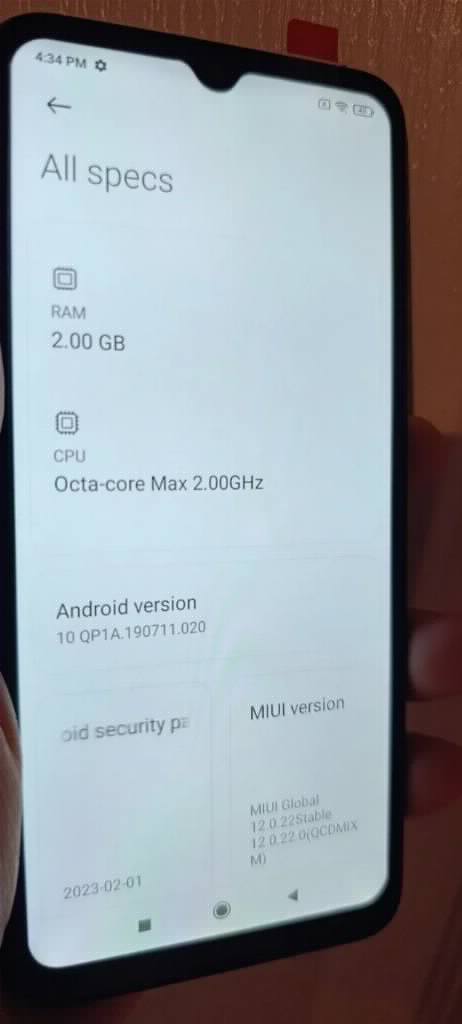 Redmi 9A (2GB/32GB) - Nekoriscen / Fabrička folija na ekranu
