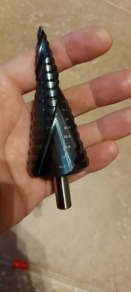 Wurth stepenaste burgije jelkica HSS-AlTiN 6.5 - 40.5 mm