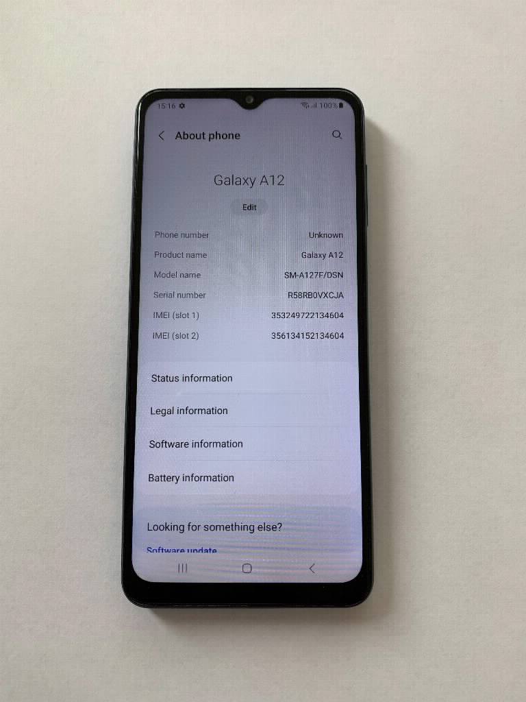 Samsung A12 128gb plavi