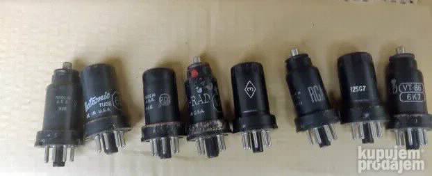 RCA elektronske cevi lampe