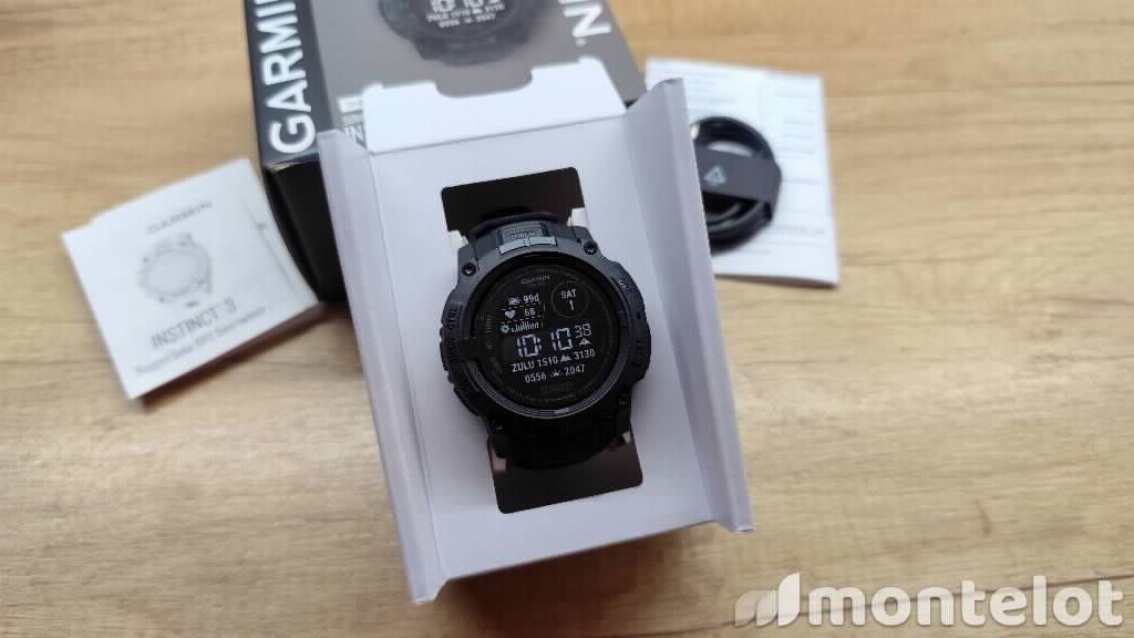 Garmin Instinct 3 Solar Tactical 50mm