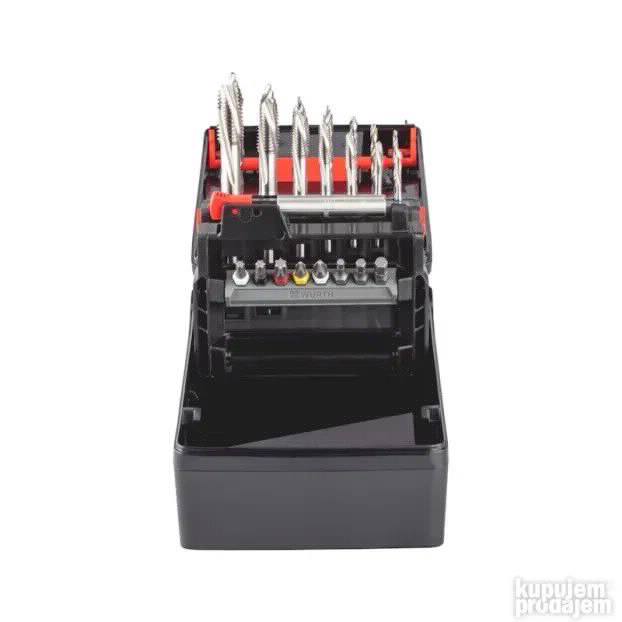 Wurth Zebra set masinskih ureznica bitova M3-M12 Form D