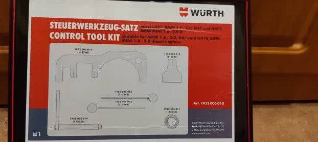Wurth set za zupčanje za BMW/Mini 1.6 - 2.0 N47 i N47S dizel