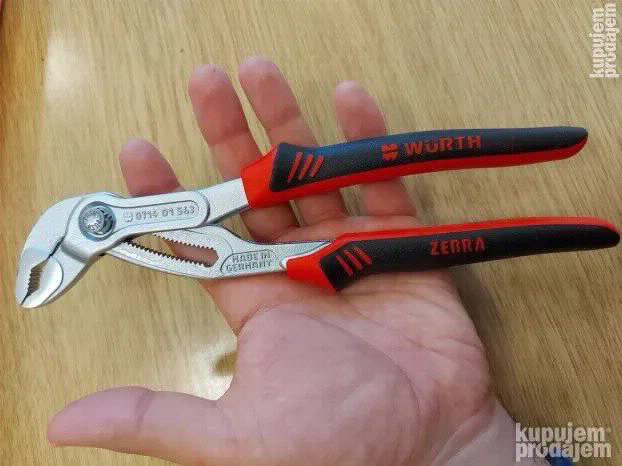 Knipex Cobra Wurth Zebra papagajke cevna klešta 2" 87 05 250