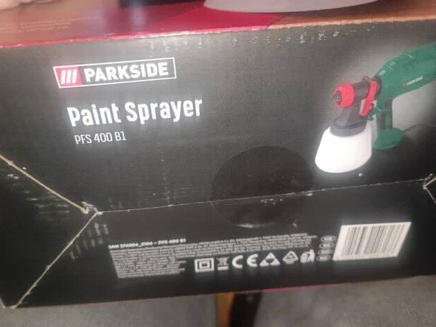 Parkside Pistolj za farbanje 450W 220V 1.2 litra