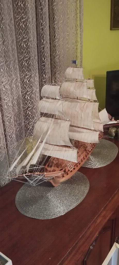 Maketa broda USS Constitution ručni rad