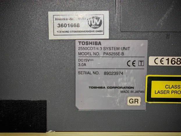 RETRO Toshiba pentium 1 366 64mb ram 10gb windows 98 comport