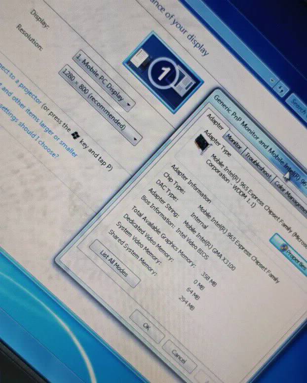 Acer Celeron 2gb 80gb 15.4 wifi