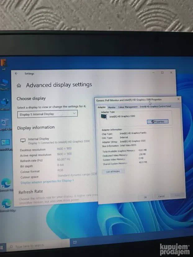 Hp Probook 840 i5 5gen 8gb 256ssd 14 inch