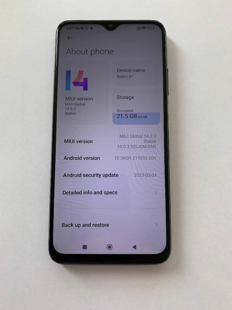 Redmi 9t 64gb
