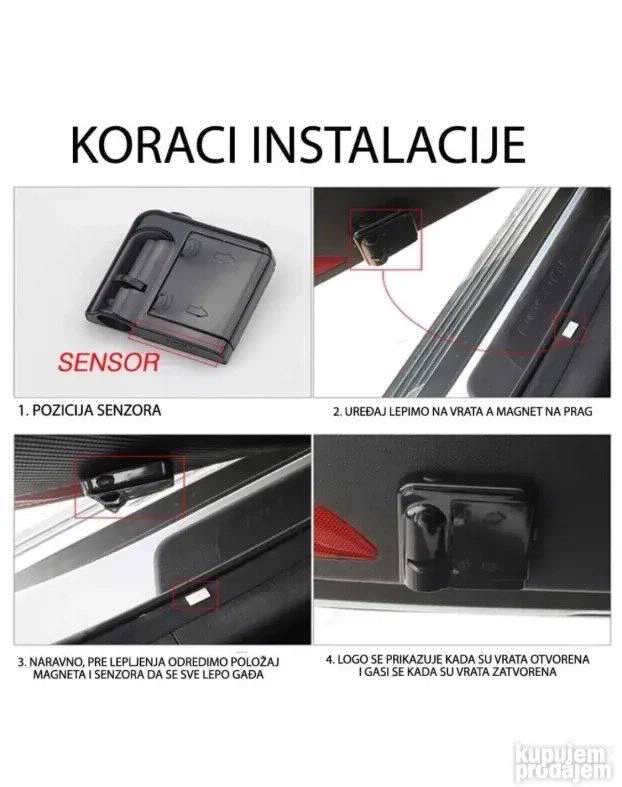 LED logo projektor za vrata Mercedes Benz