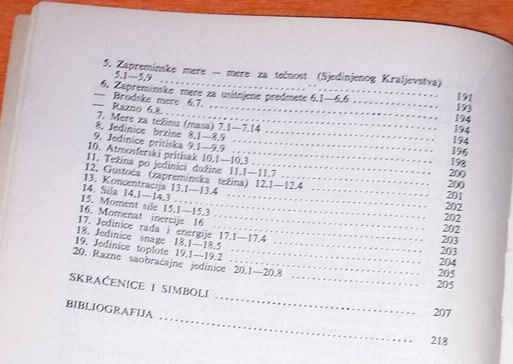 Jedinice mera i njihovo preračunavanje