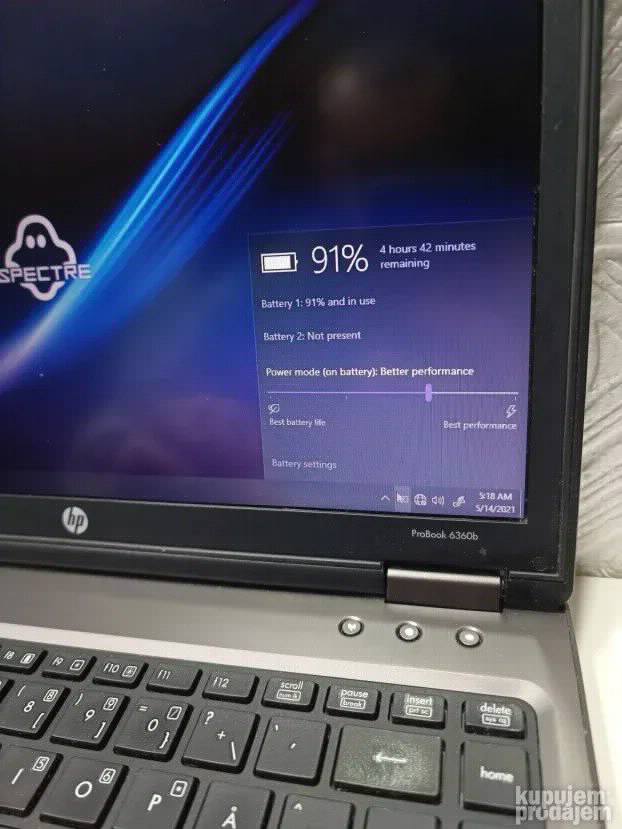 Hp probok 6360b 14inch i5 2gen 8gb 128ssd