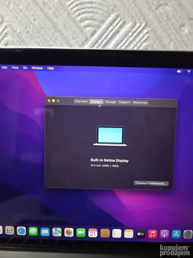 Macbook Pro i7 16gb 128ssd 13inch