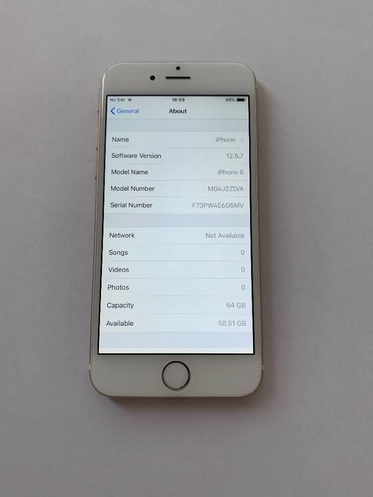 Iphone 6 64gb gold (2)