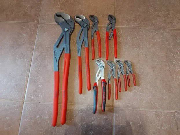 Knipex Wurth Cobra papagajke svih velicina NOVO POVOLJNO