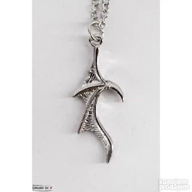 Demon Wing Goth MATCHING ogrlice (N113)