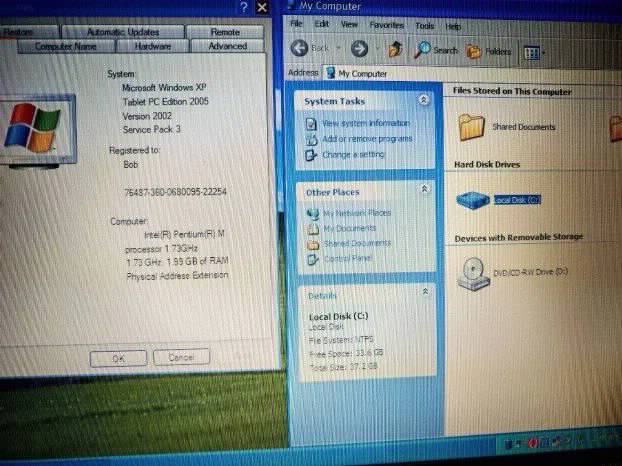 RETRO Hp Nc6220 Comport Smartcard  Windows xp