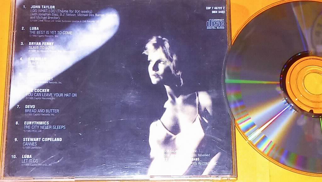 9½ Weeks Original Motion Picture Soundtrack