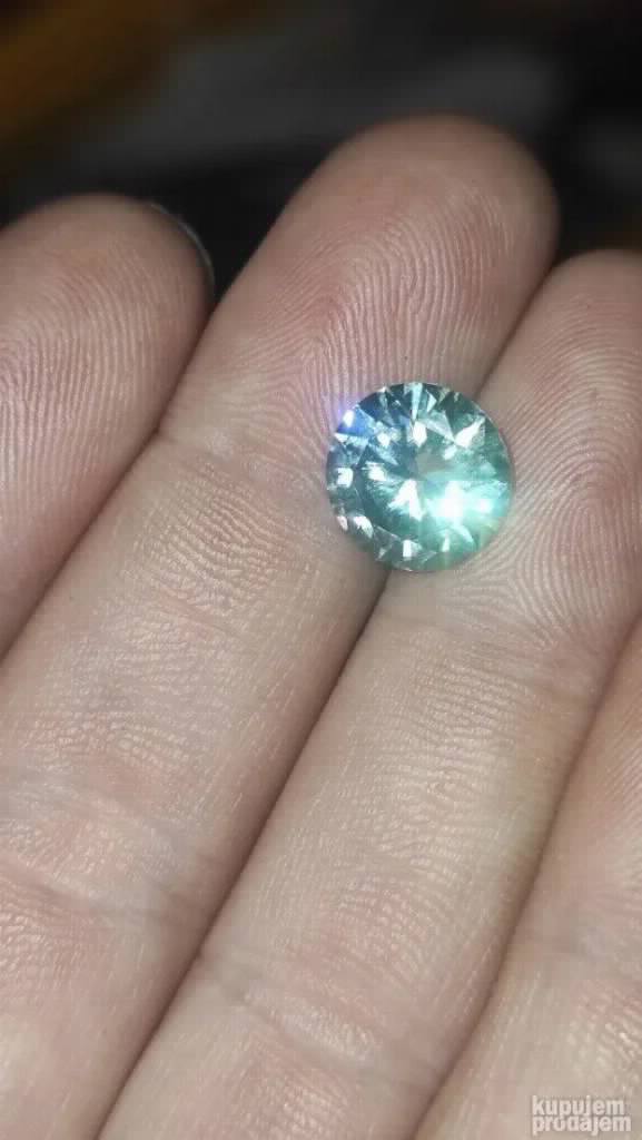 TOP Mojsanit Dijamant 11mm - 5CT ! (STIGLO)