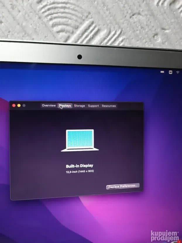 Macbook Air 2015 i5 4gb 128ssd 13.3 Monterey